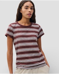 rag & bone - The Slub Striped Tee