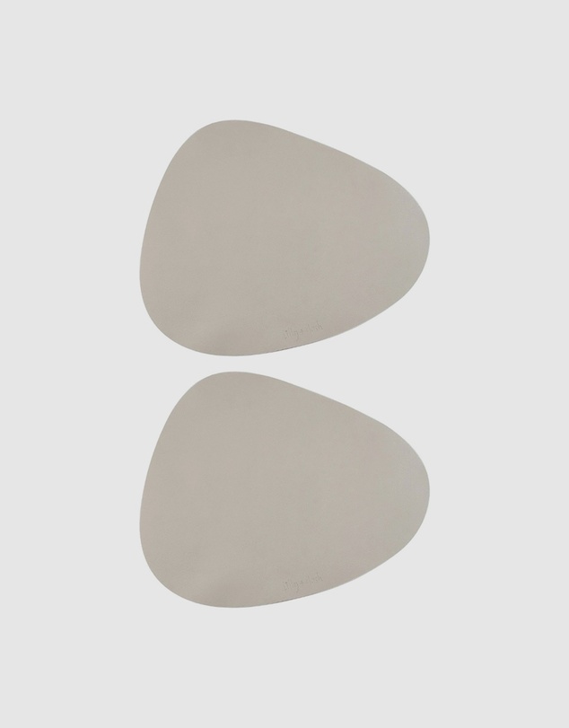 Lilly + Dash - 2pc Dog & Cat Asymmetric Placemats - Slate