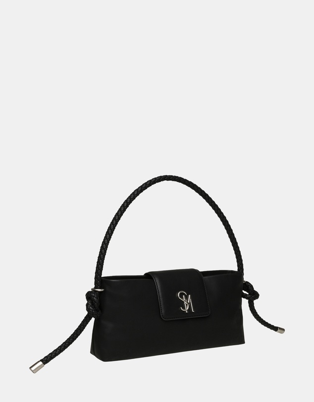 Steve Madden - BRooks Black Silver Handbag