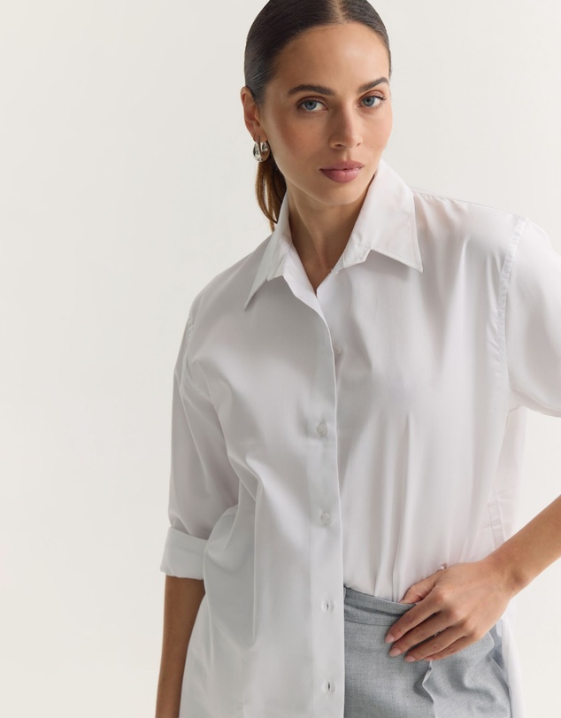 Oxford - Hailey Oversize Cotton Shirt