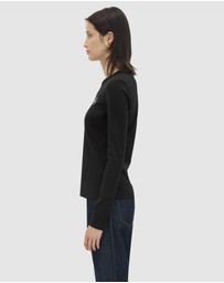 C&M CAMILLA AND MARC - Bonnie LS Fitted Graphic Tee