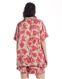 THE TALES - Italian Rose Satin Shorts