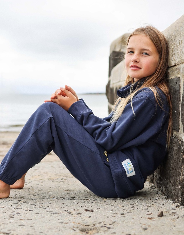 Skwosh - Good As Gold Kids Sweat Pant in Navy