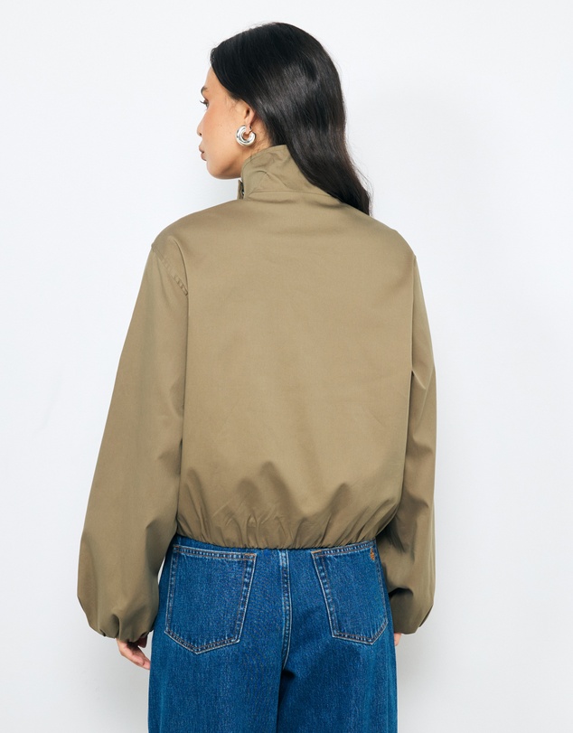 AERE - Isla Lightweight Funnel Neck Bomber