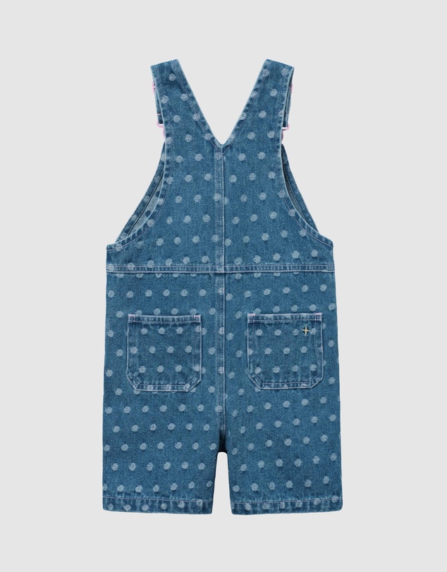 Goldie + Ace - Lightweight Denim Burton Shortall Overalls - ICONIC EXCLUSIVE - Babies-Kids