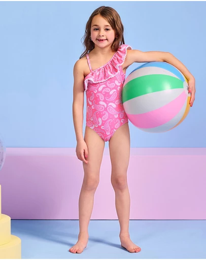 Seafolly - Drift Club Bandana One Piece - Kids
