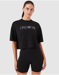 REC GEN - Oxy Float Crop Tee