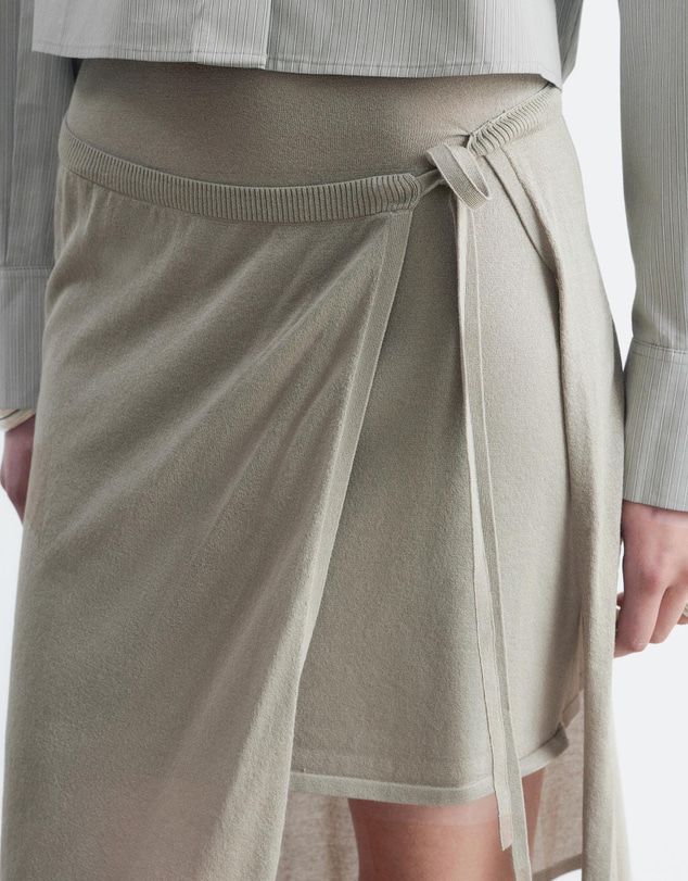 & Other Stories - Wrap Midi Skirt