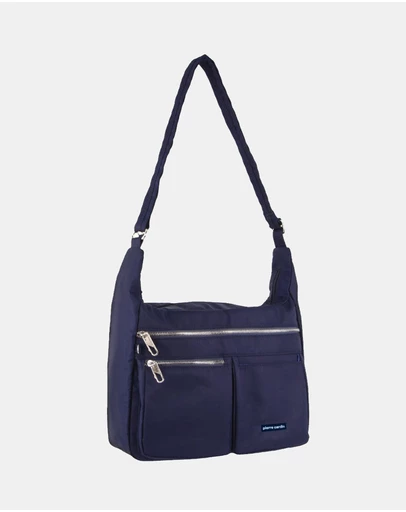 Pierre Cardin - Pierre Cardin Nylon Anti-Theft Cross Body Bag
