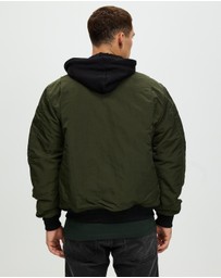 Superdry - Military Hooded MA1 Bomber Jacket
