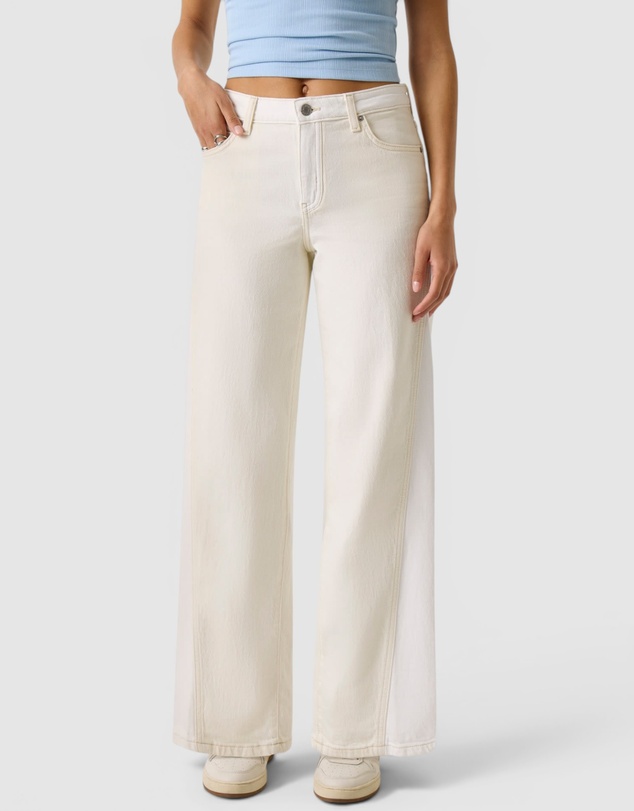 GUESS - GUESS JEANS G11 Wide Leg High-Rise Twisted Jeans