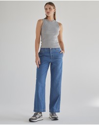 DRICOPER DENIM - Joey Melange Rib Tank