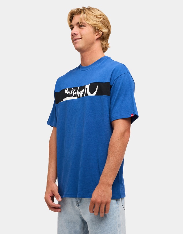Quiksilver - Mens Impaired Panel Oversized T-Shirt