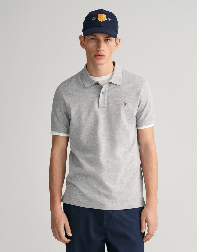 Gant - Slim Fit Shield Piqué Polo Shirt