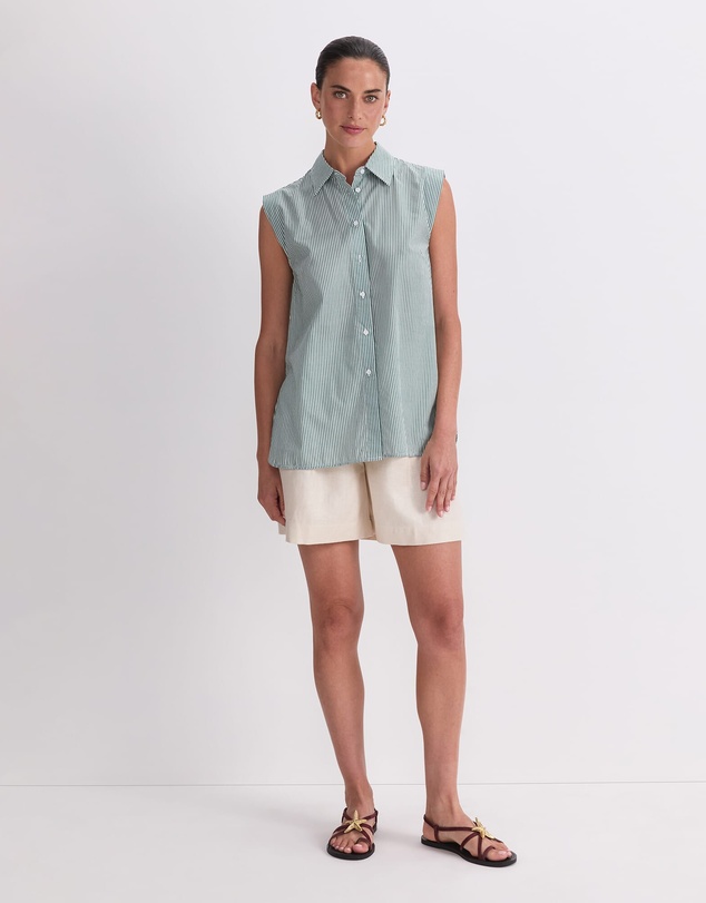 Sportscraft - Lily Voile Sleeveless Shirt