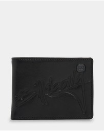 Billabong - Mens Script Bi Fold Wallet