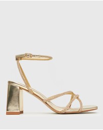 Betts - Nadine 2 Block Heel Strappy Sandals