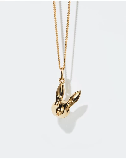 Meadowlark - Bunny Charm Necklace