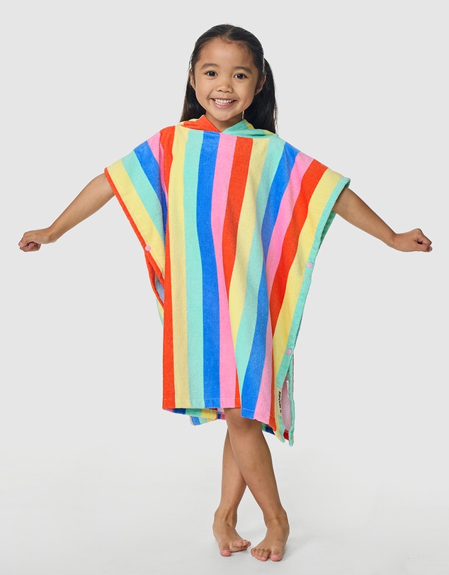 Rip Curl - Mixed Snap Cotton Hooded Towel - Kids-Teens