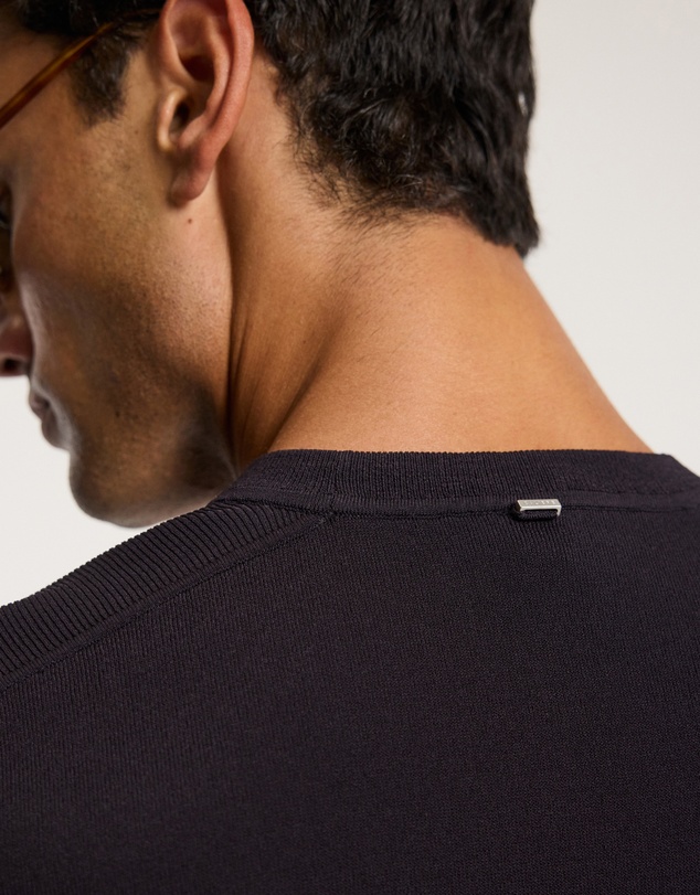 Calibre - Technical Knit Crew Neck Sweater Currant