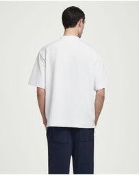 COS - Half-Zip Cotton T-Shirt