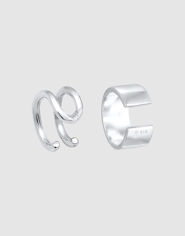 Haze & Glory - ICONIC EXCLUSIVE - Earrings Earcuff New Basic Look in 925 Sterling Silver