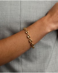 Michael Hill - Puff Anchor Bracelet in 18kt Gold Vermeil