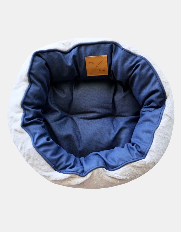 Mog & Bone - Reversible Cat Bed - Navy