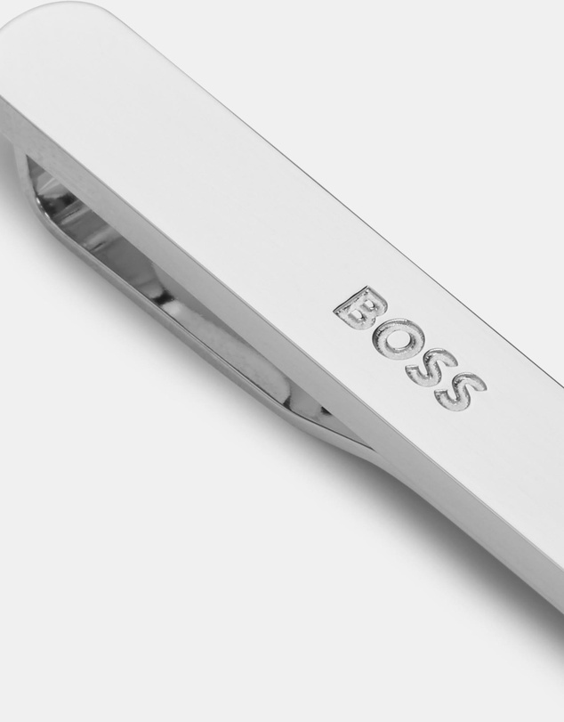 BOSS - Engraved Logo Tie Clip