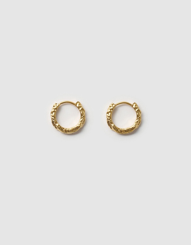 Arms Of Eve - Kira Gold Hoop Earrings - Mini