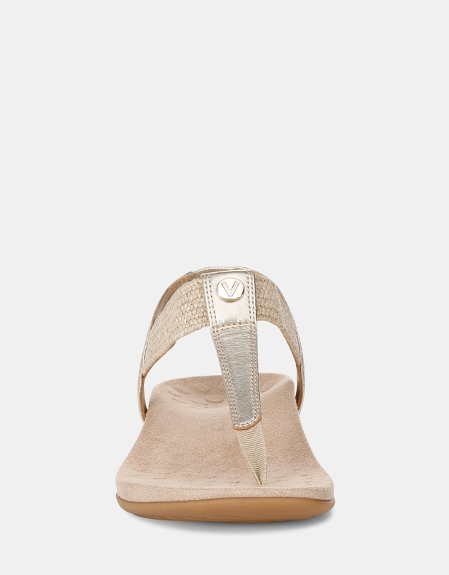 Vionic - Brea Slingback Sandal - Gold Leather