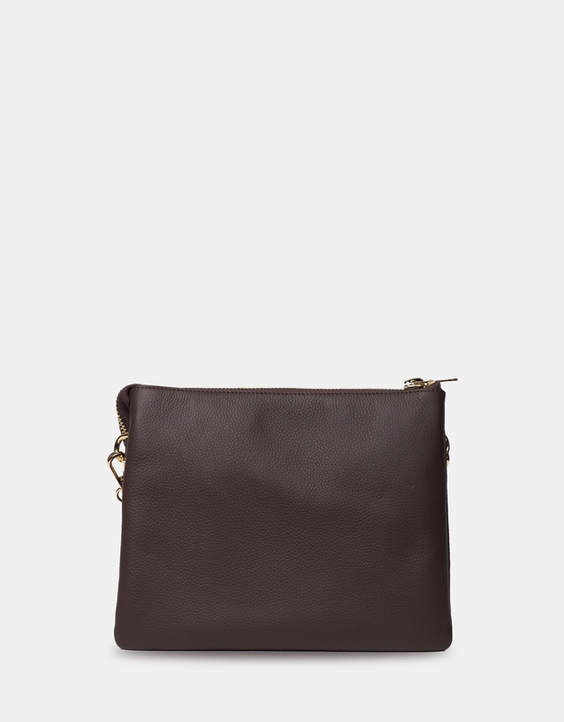 SABEN - Matilda Crossbody Cacao + Tonal Chain