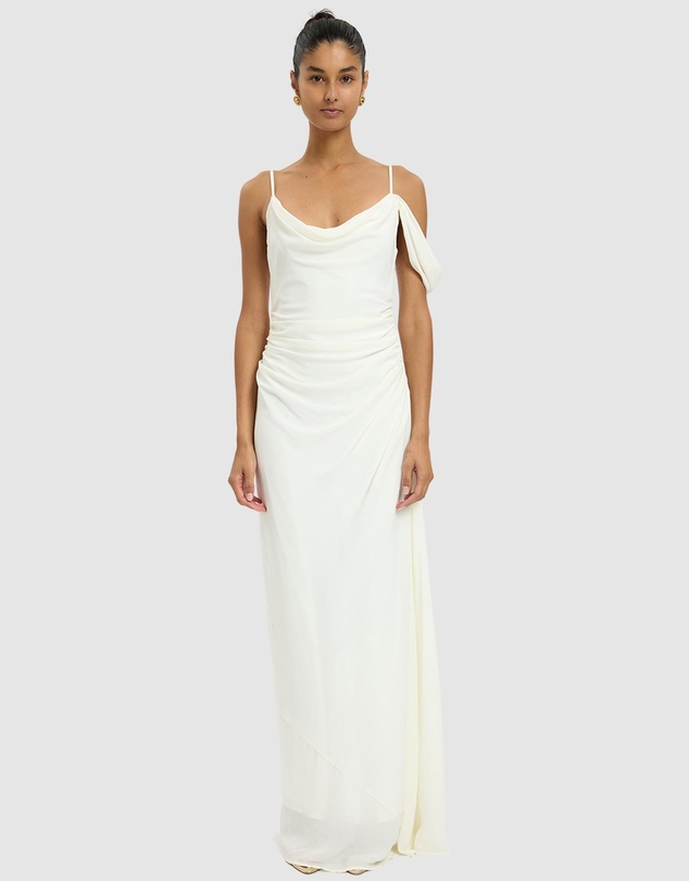 With Harper Lu - Draped Gown