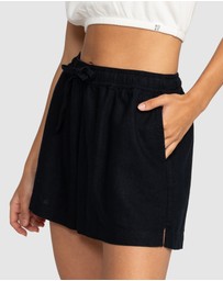 Roxy - Womens Lekeitio Break Elasticated Waist Beach Shorts