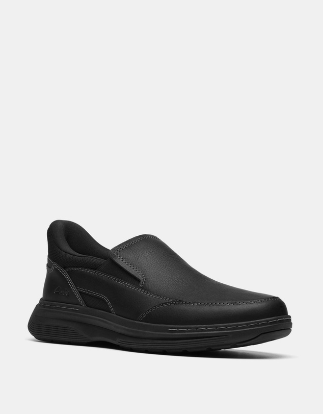 Clarks - Craftwell Step Black Tumbled