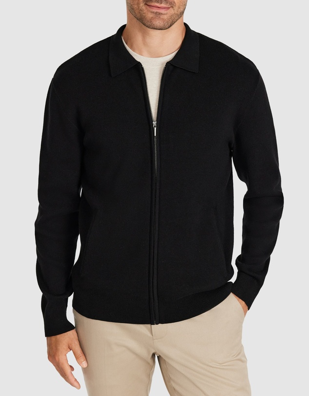 Tarocash - Atlas Zip Through Knit