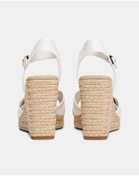 Tommy Hilfiger - Wedge Heel Espadrille Sandals - Women's