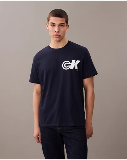 Calvin Klein Jeans - Sport Monogram Logo Graphic Classic T-Shirt