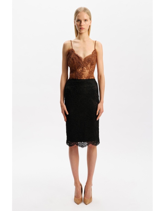 Bardot - Andrina Lace Midi Skirt