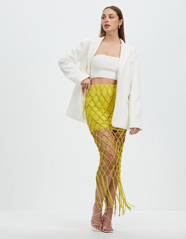 Third Form - Net Maxi Skirt
