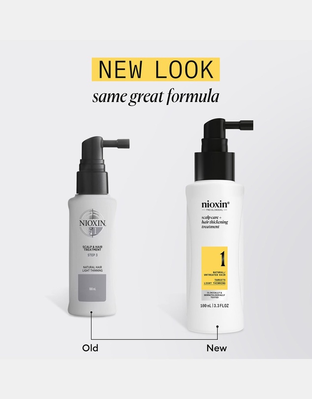 Nioxin - Nioxin System 1 Scalp + Hair Thickening Treatment - Serum For Natural Hair With Light Thinning, 100ml