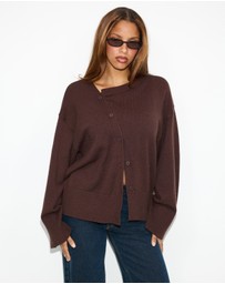 Dazie - Zara Asymmetric Knit Jumper