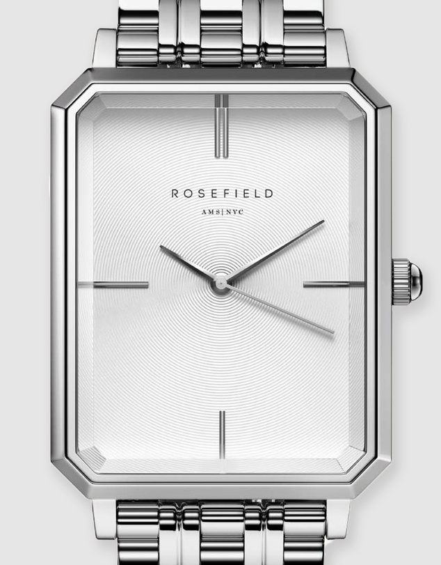 Rosefield - The Octagon - Silver Tone