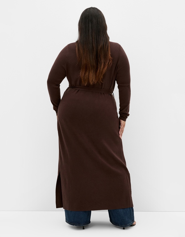City Chic - Goldie Longline Knit Cardigan