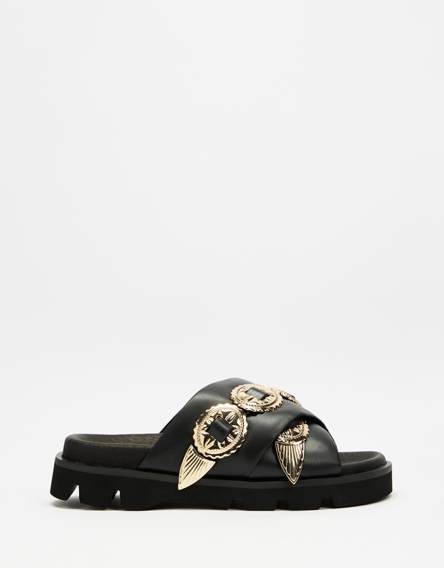 Sol Sana - Concho Footbed Sandals