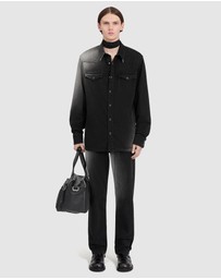 MM6 Maison Margiela - Faded Denim Overshirt