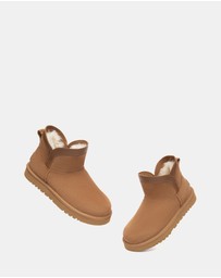 EVERAU - Australian Shepherd Ugg Mini Wintra Cow Suede Upper UGG Boots