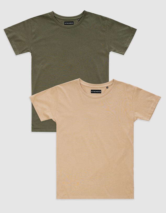 Stock & Co. - 2-Pack Stock Tee