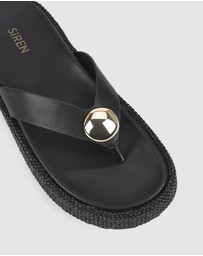 Siren - Apollonia Flatform Sandals