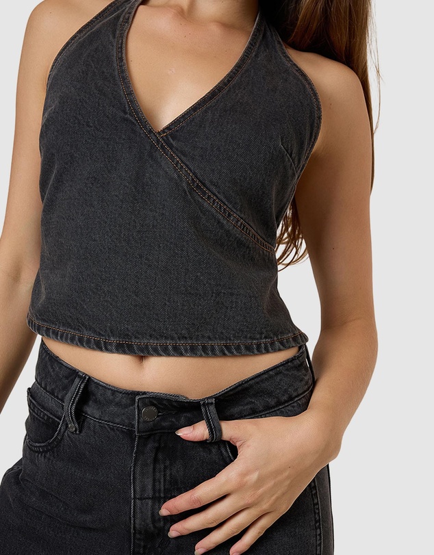 Thrills - Night Shift Denim Top